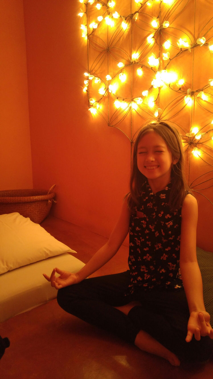 Enjoying some "us" time at the Royal Thai Herbal Massage.