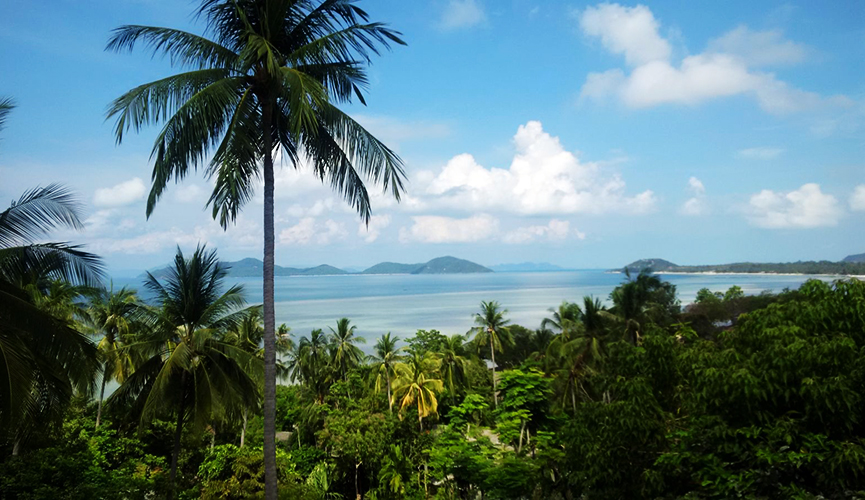 Kamalaya Sea View from Lobby
