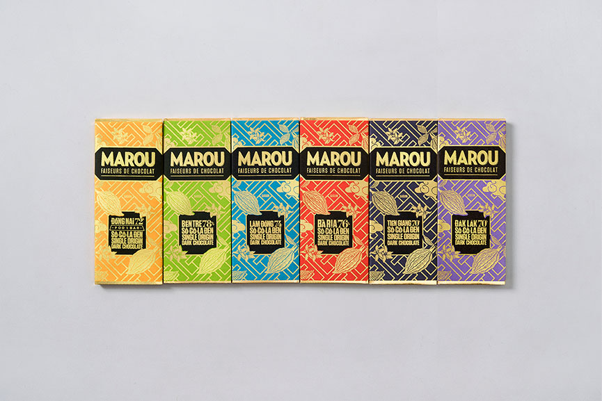 The Marou range of bean-to-bar chocolates