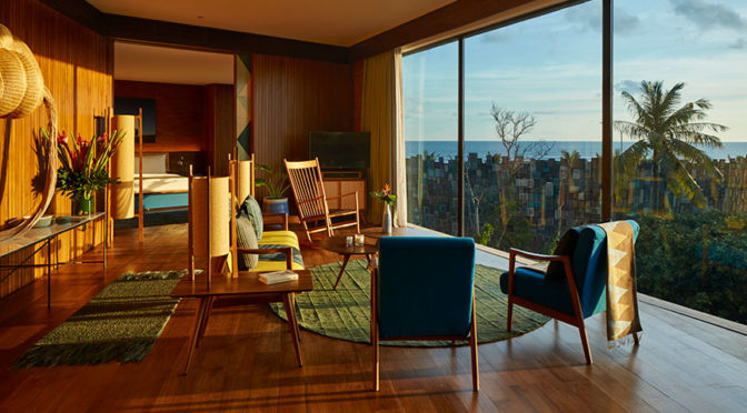 Katamama Bali suite living area