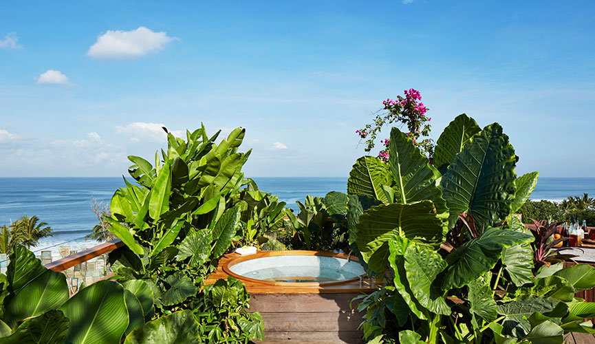 Katamama Bali suite rooftop jacuzzi