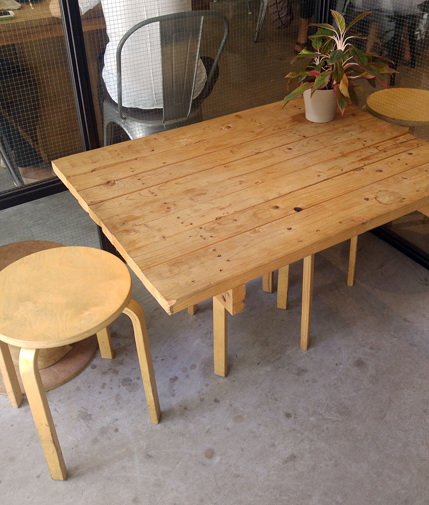 Clueless Goat Bench