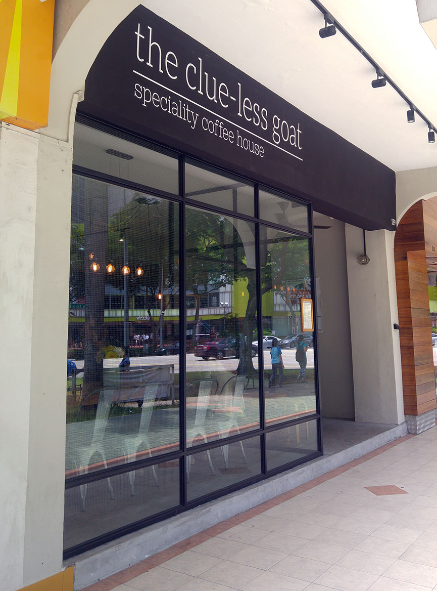 The Clueless Goat shopfront