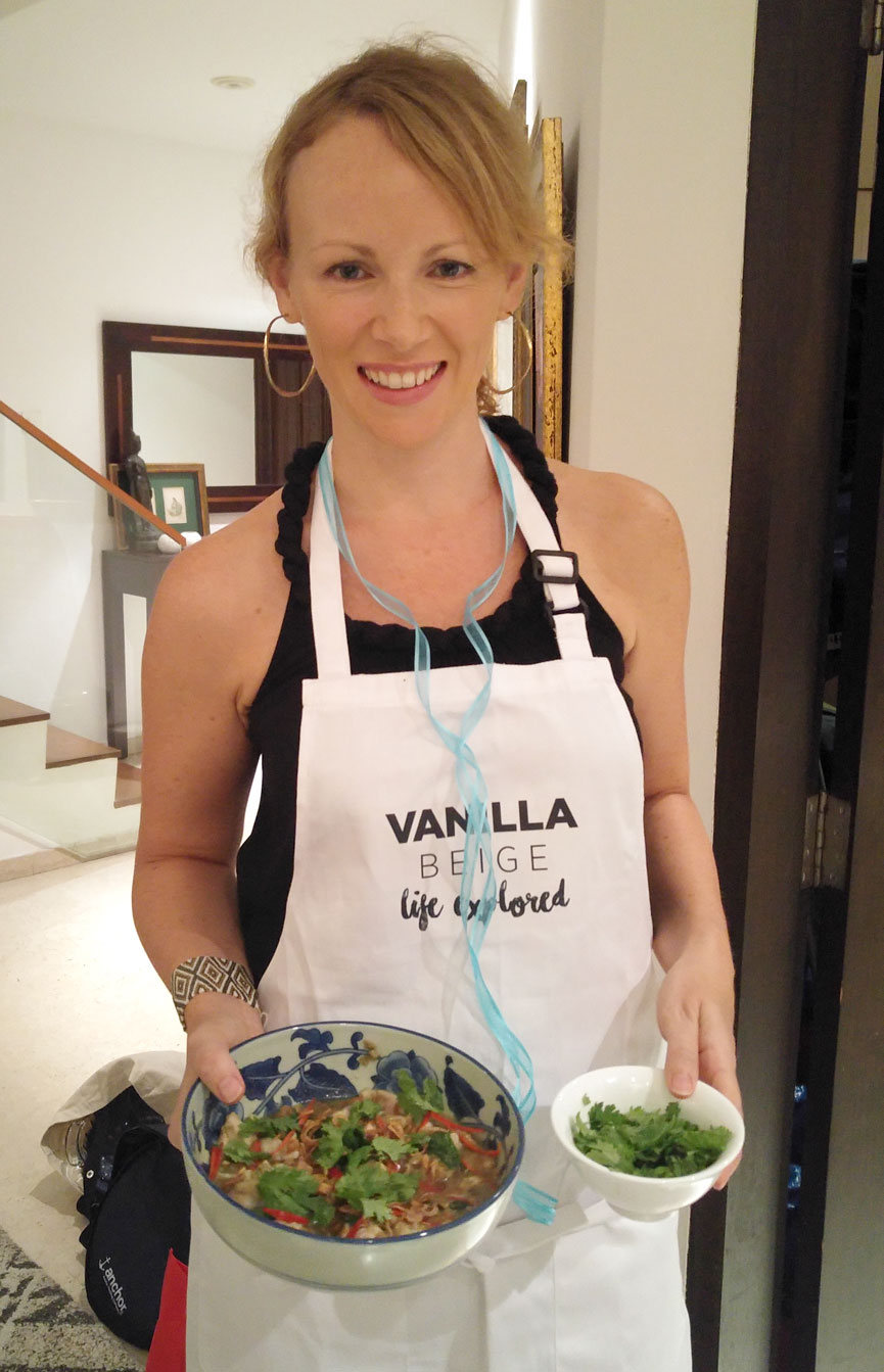 Jungle Curry with Fish served up by Jules.