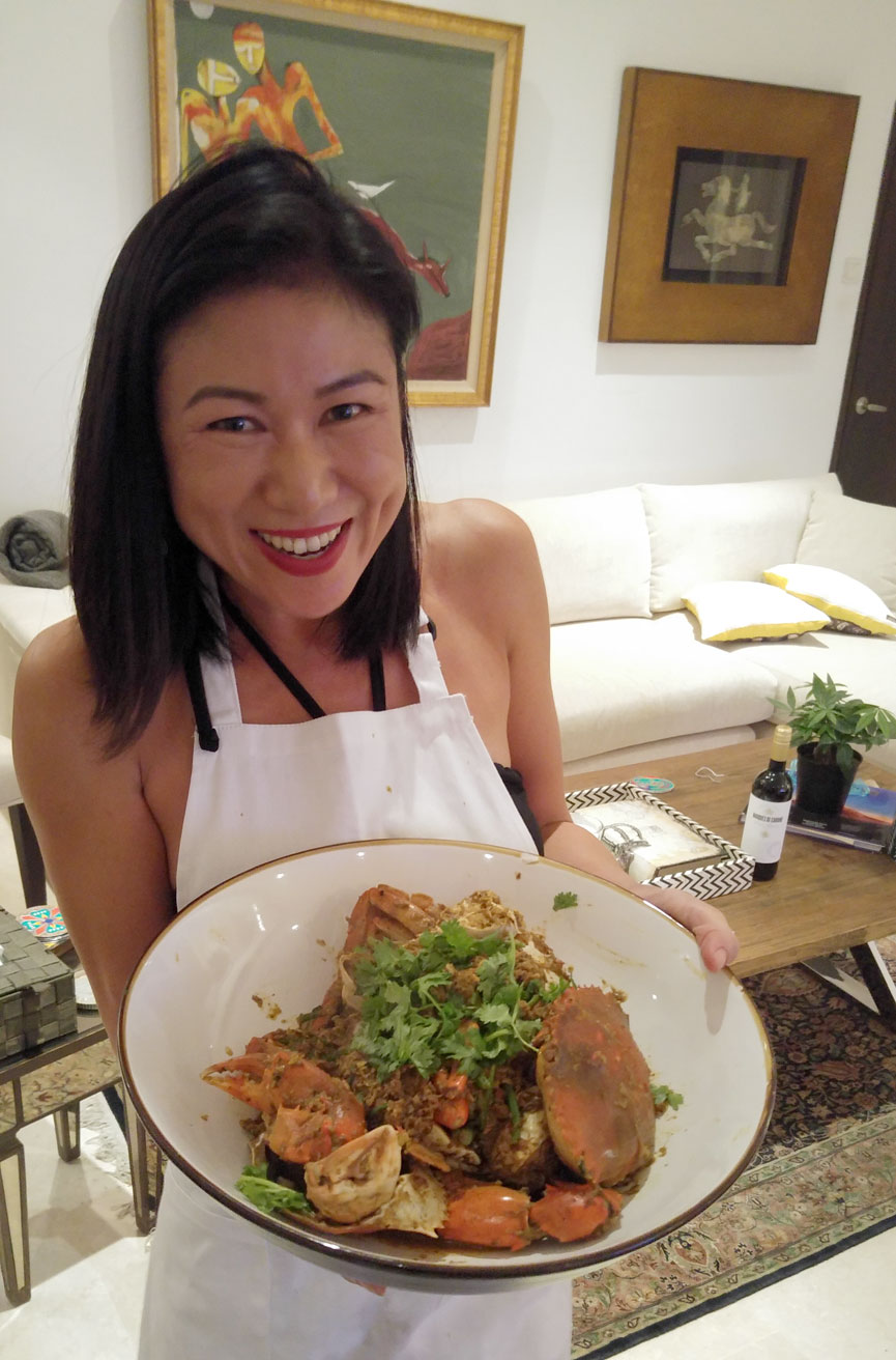 Kell's Stir Fried Crab with Curry Paste