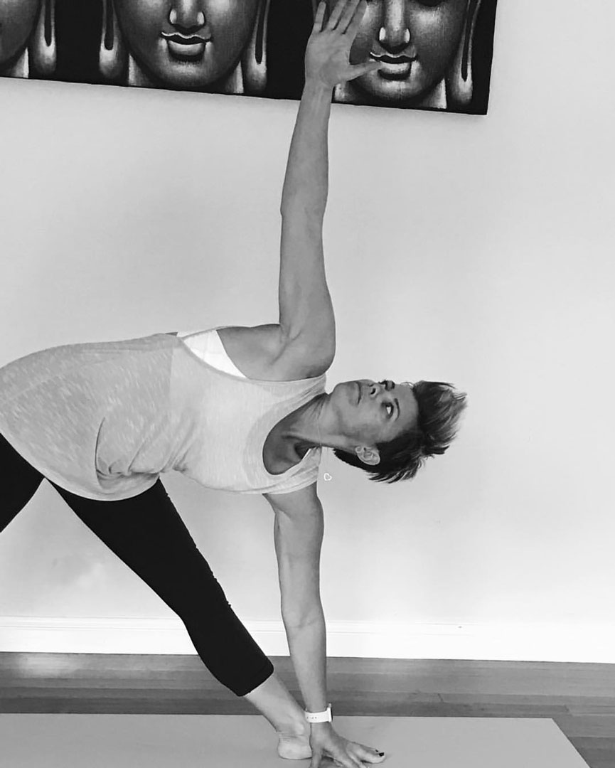 Go Ta Yoga Triangle Pose