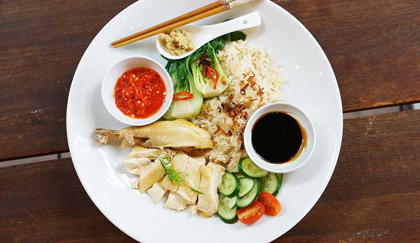 Singapore Chicken Rice