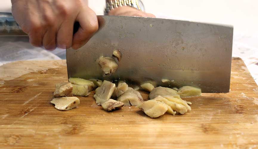Ginger for chicken rice