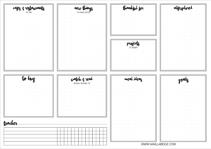 Vanilla Beige Stickers Planner