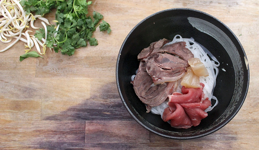 Add the meat