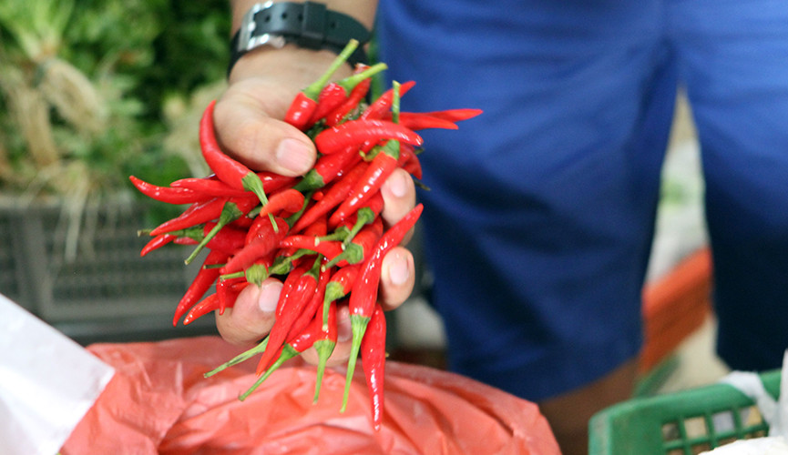 Tekka Markets Chillies