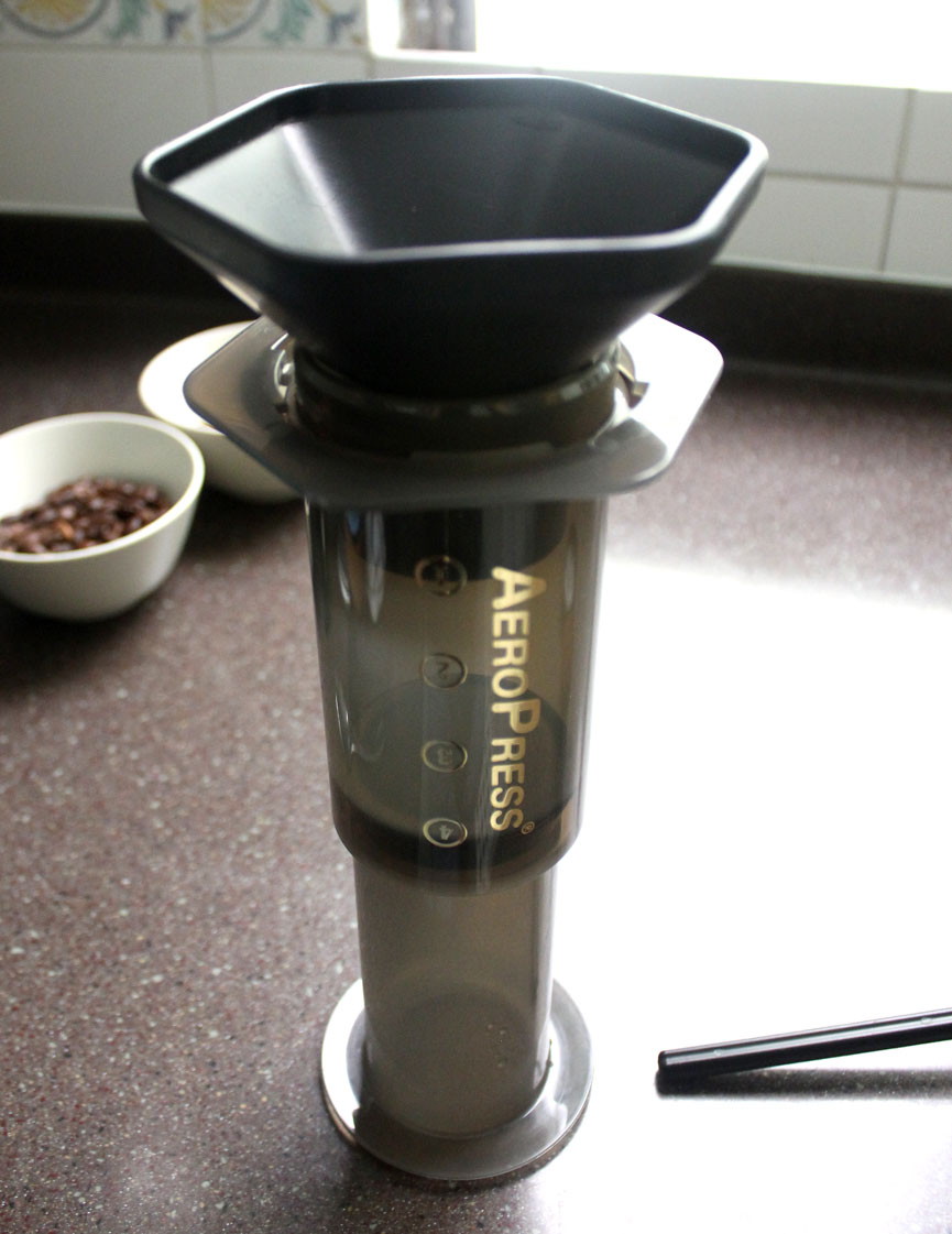 Homebrewing with Aeropress