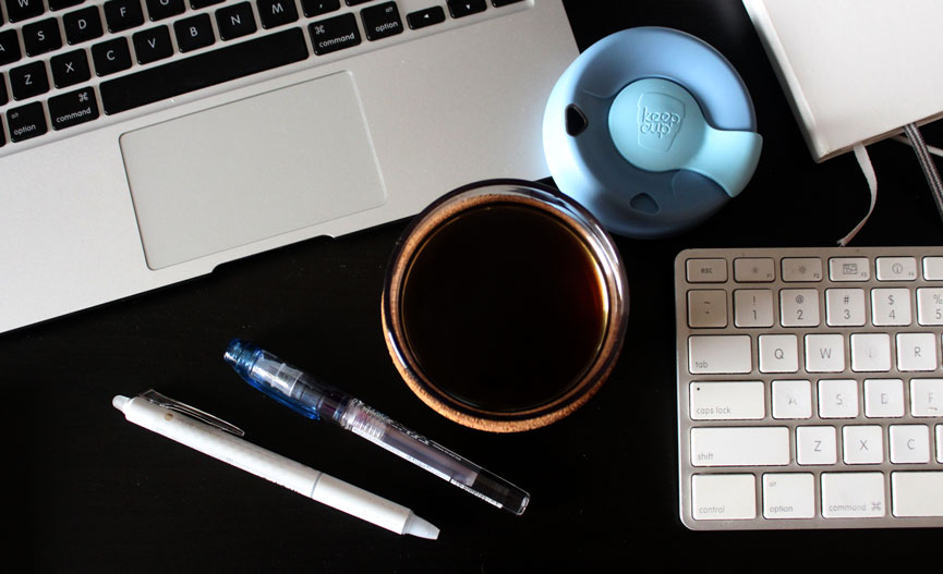 Coffee in Keep Cup