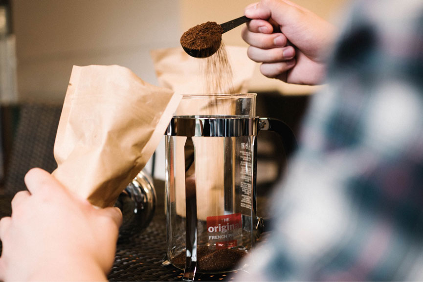 Perk Coffee Cupping French Press