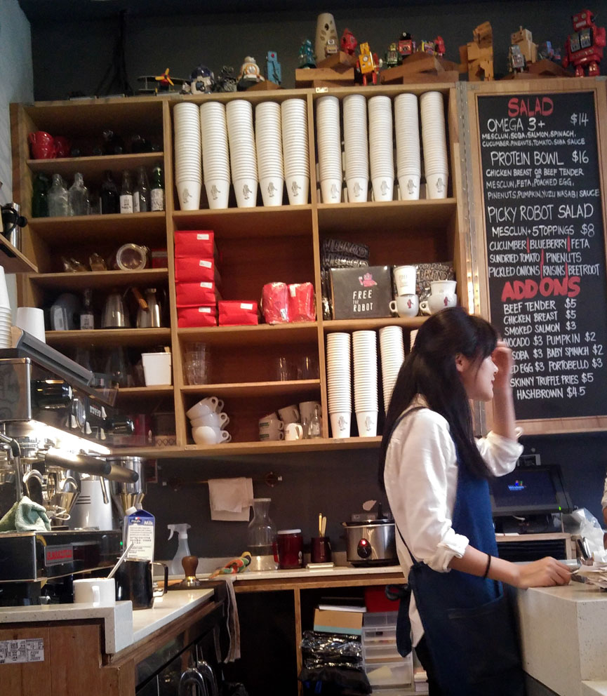 Free the Robot Cafe