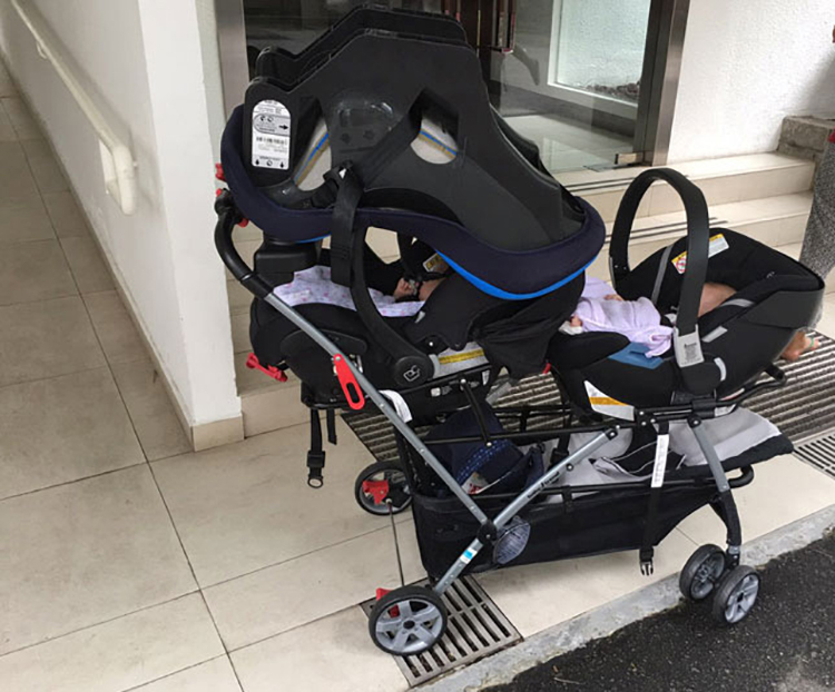 Taxi Baby stroller hacks