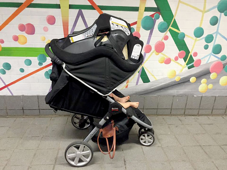 Taxi Baby stroller hacks