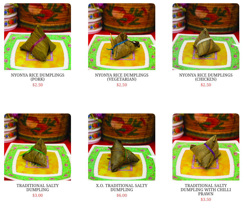 Glutinous rice dumpling