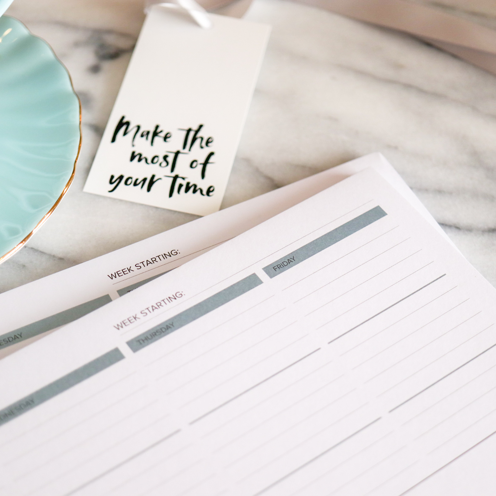 Weekly Planner by Vanilla Beige