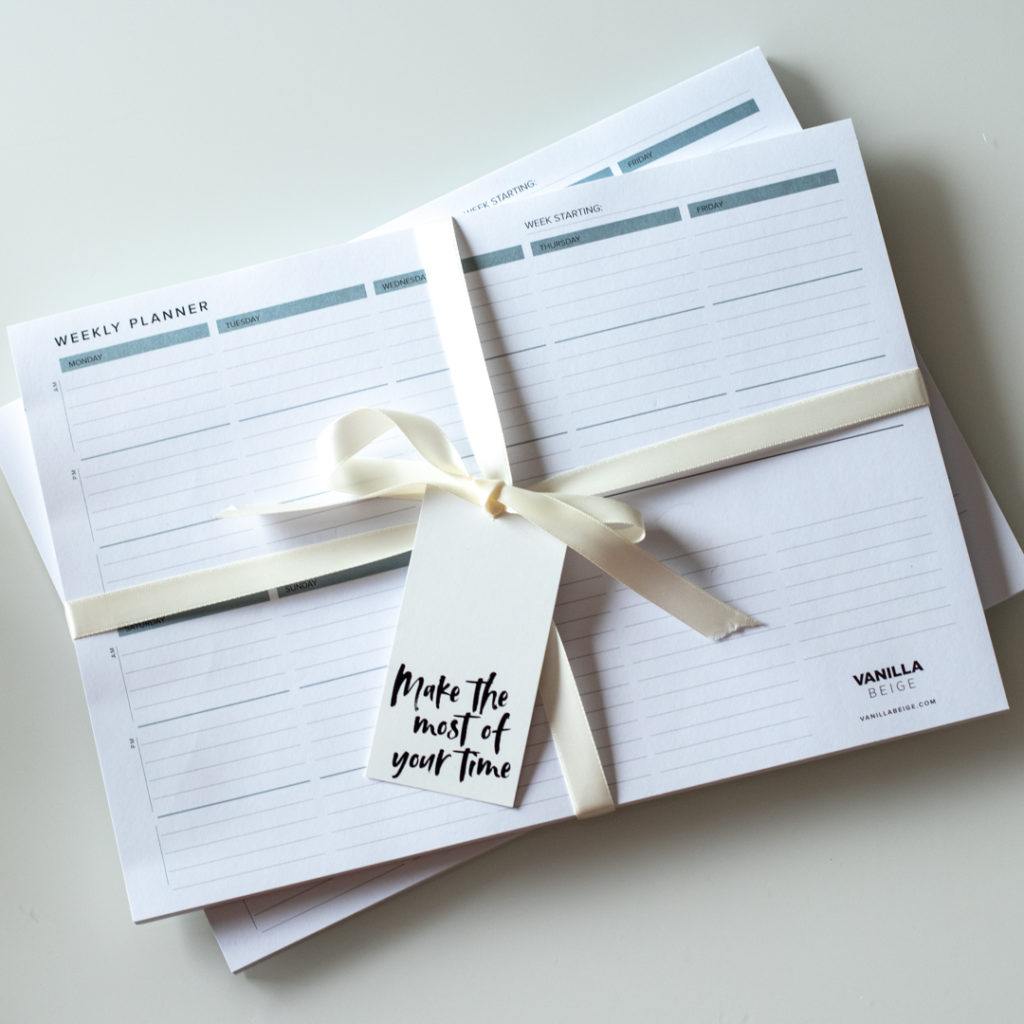 Weekly Planner