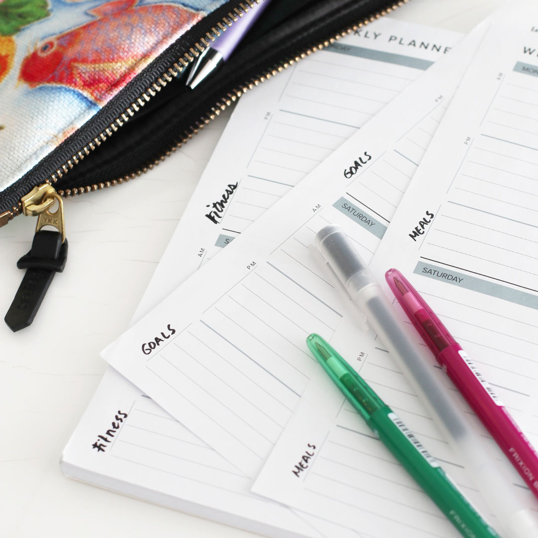 Weekly Planner by Vanilla Beige