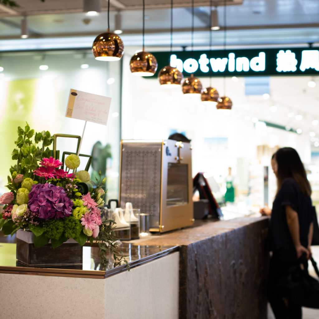 CHICHA San Chen's flagship outlet in Singapore
