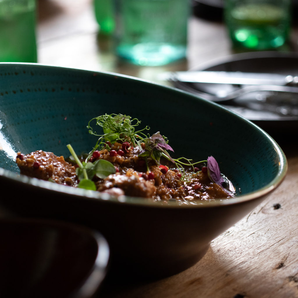 Nigerian Pork Stew at Kafe Utu