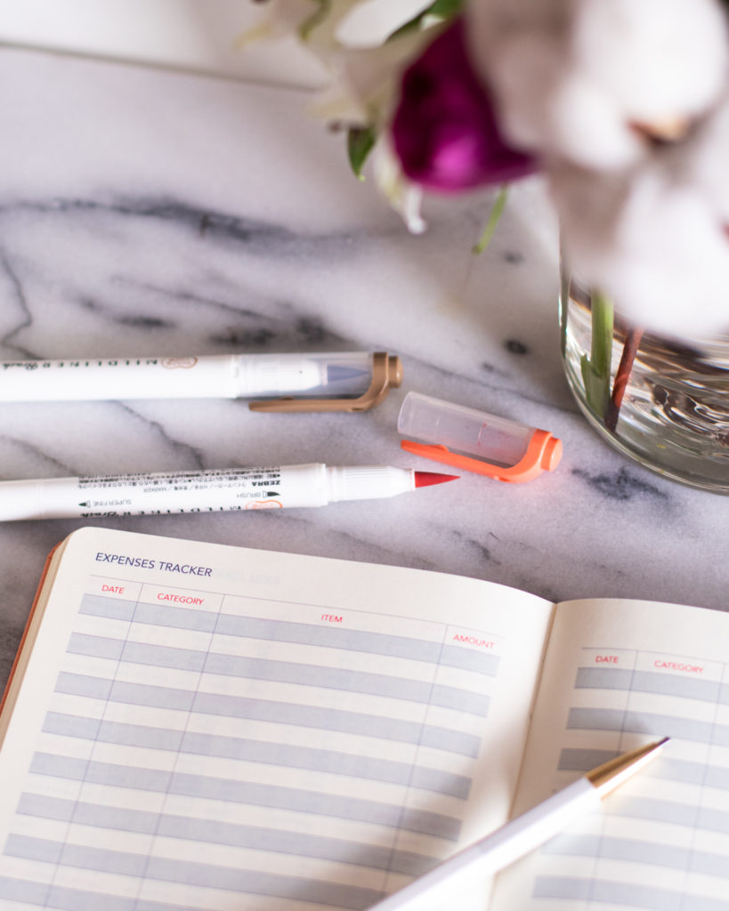 Collins Debden Expense Tracker